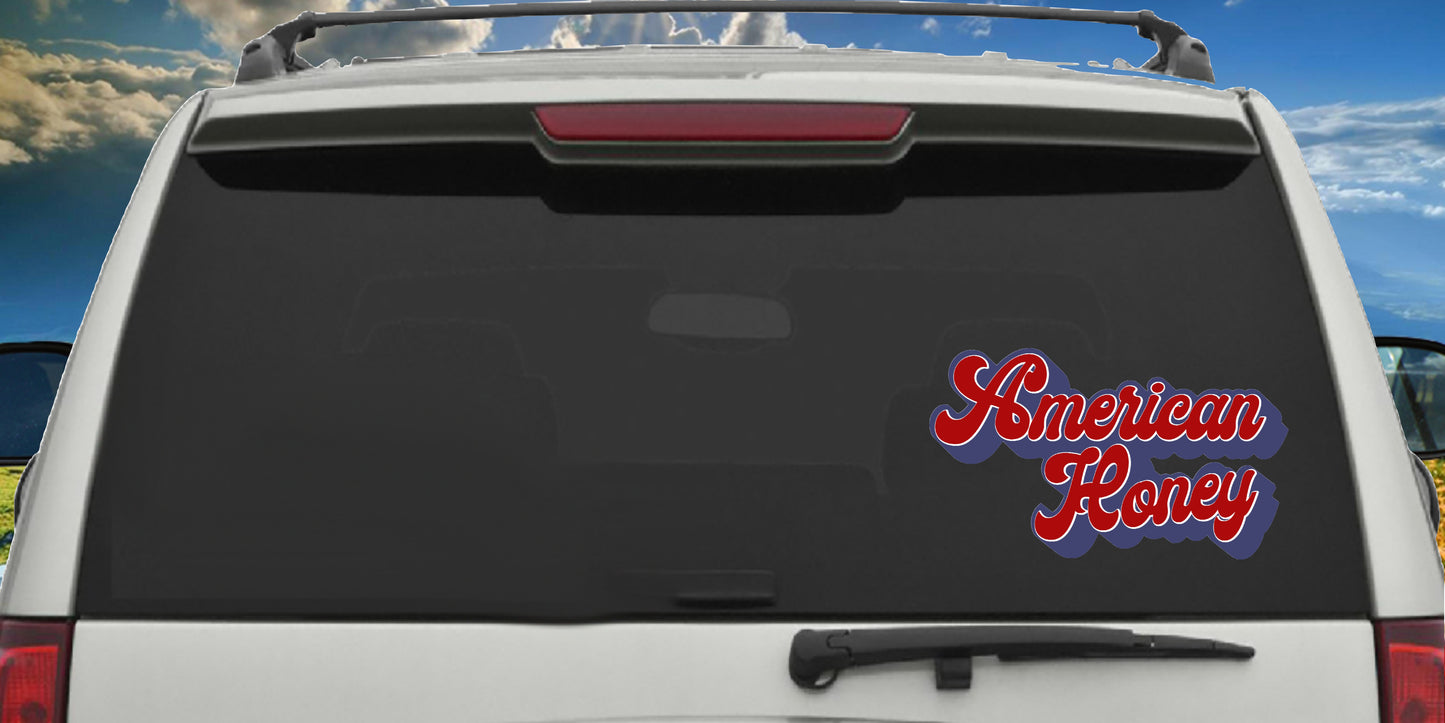 American Honey, Sticker Decal