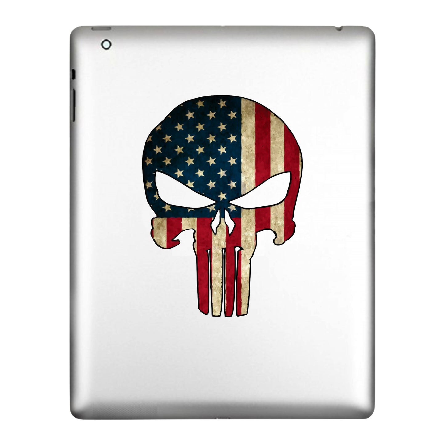The Punisher, USA Flag, Decal Sticker.