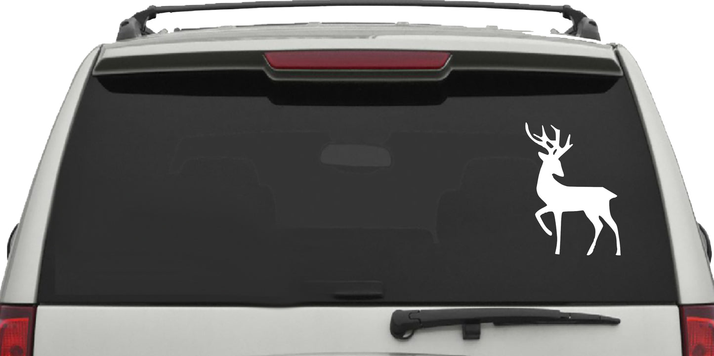 Deer, Elk, Antler, Sticker Decal