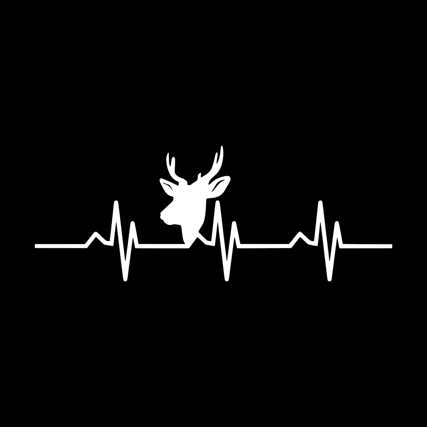 Deer Heart, Sticker Decal