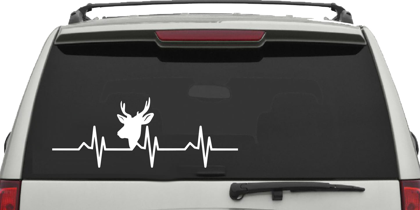 Deer Heart, Sticker Decal