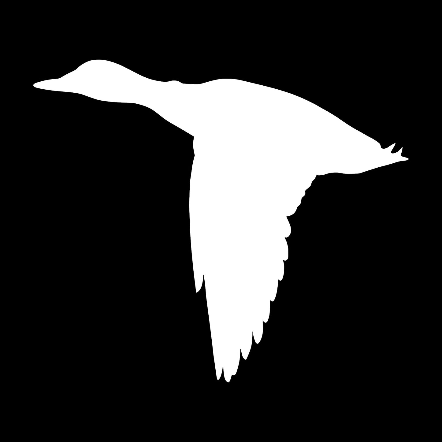 Pheasants, Flying Mallard, Sticker Decal