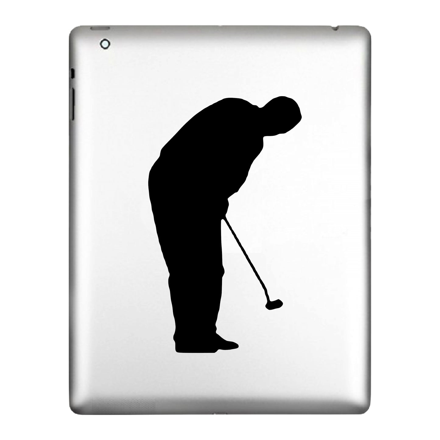Putting Male Golfer, Decal Sticker
