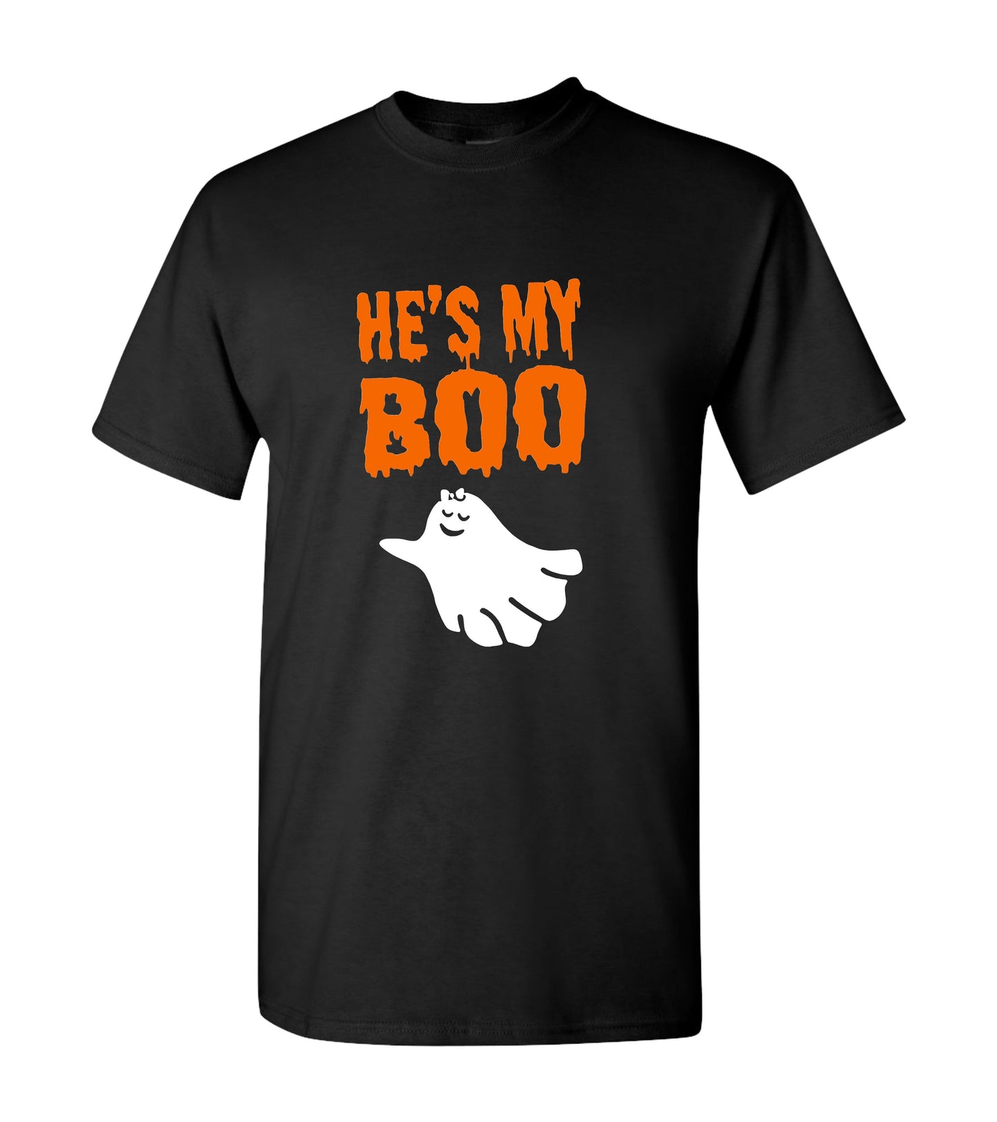 He's My Boo Ghost Halloween, T-Shirt