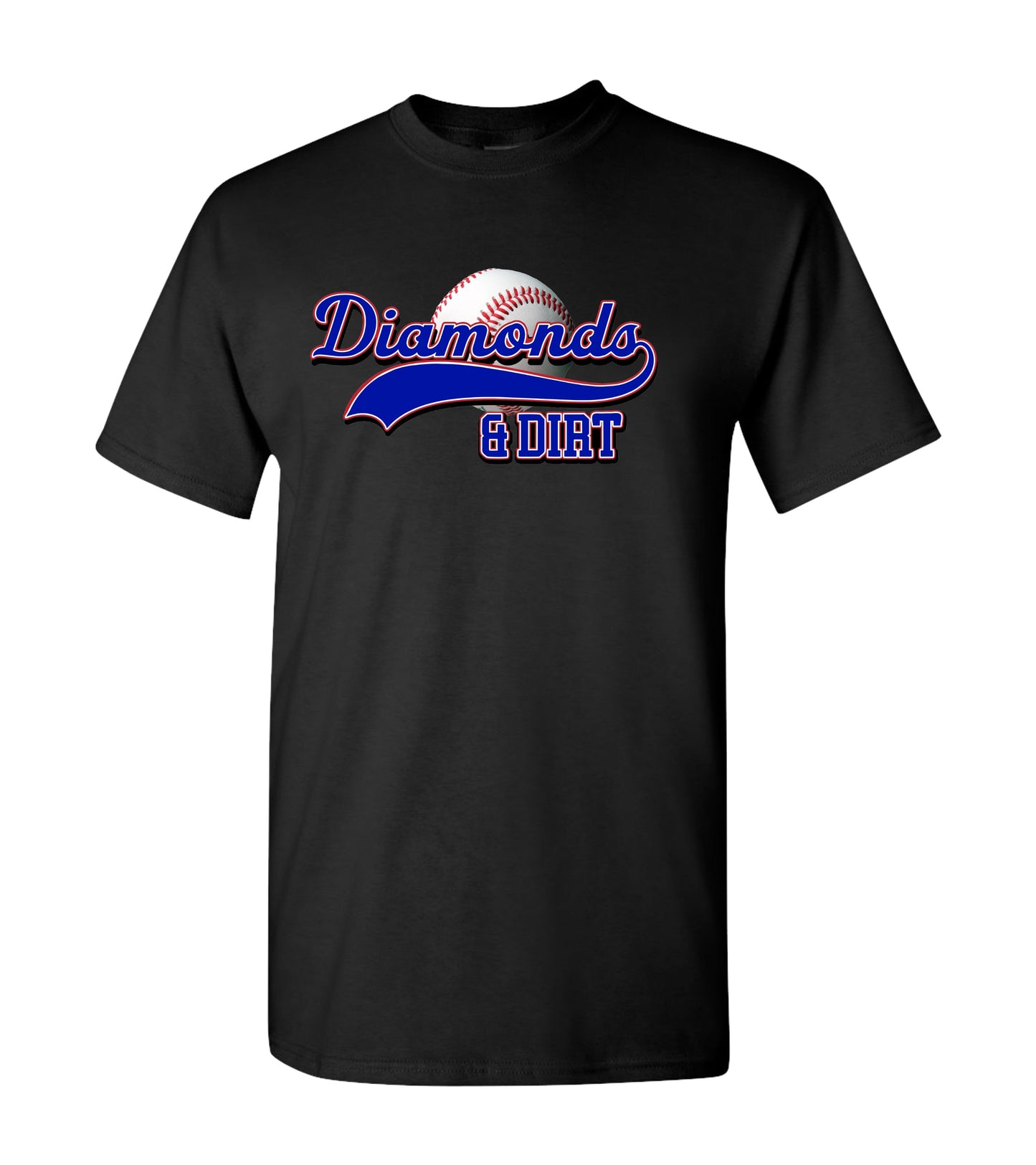 Baseball Diamonds And Dirt, T-Shirt