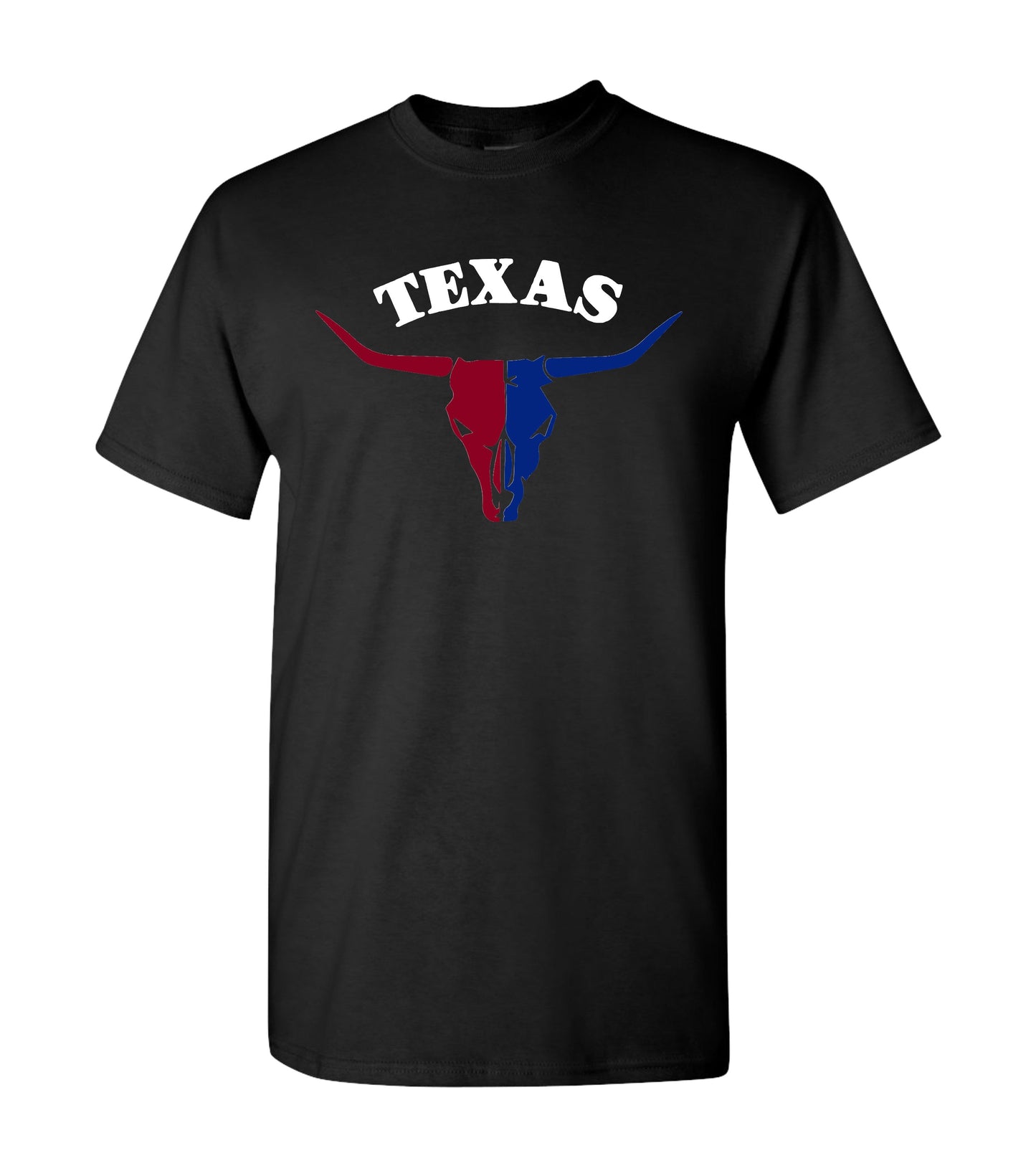 Texas State Longhorn, Bull Skull, T Shirts