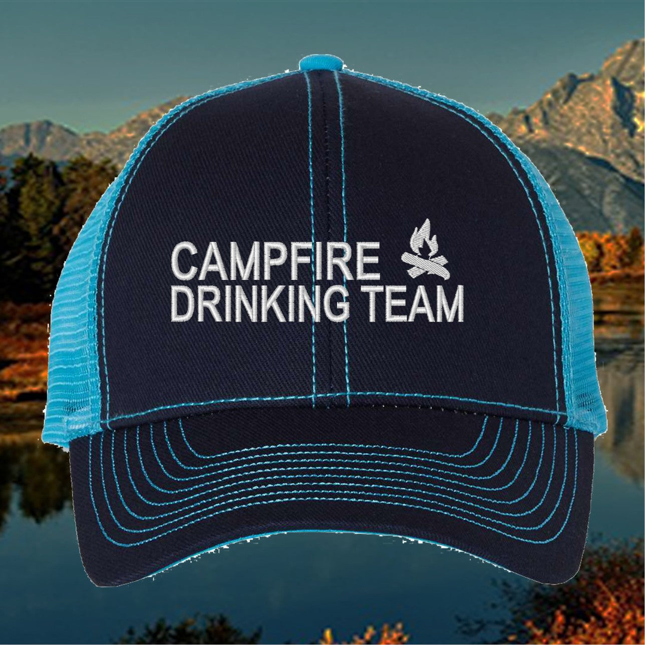 Embordered Campfire Drinking Team