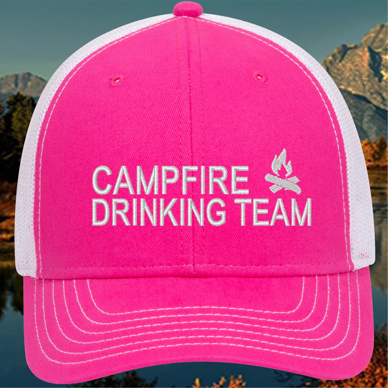 Embordered Campfire Drinking Team