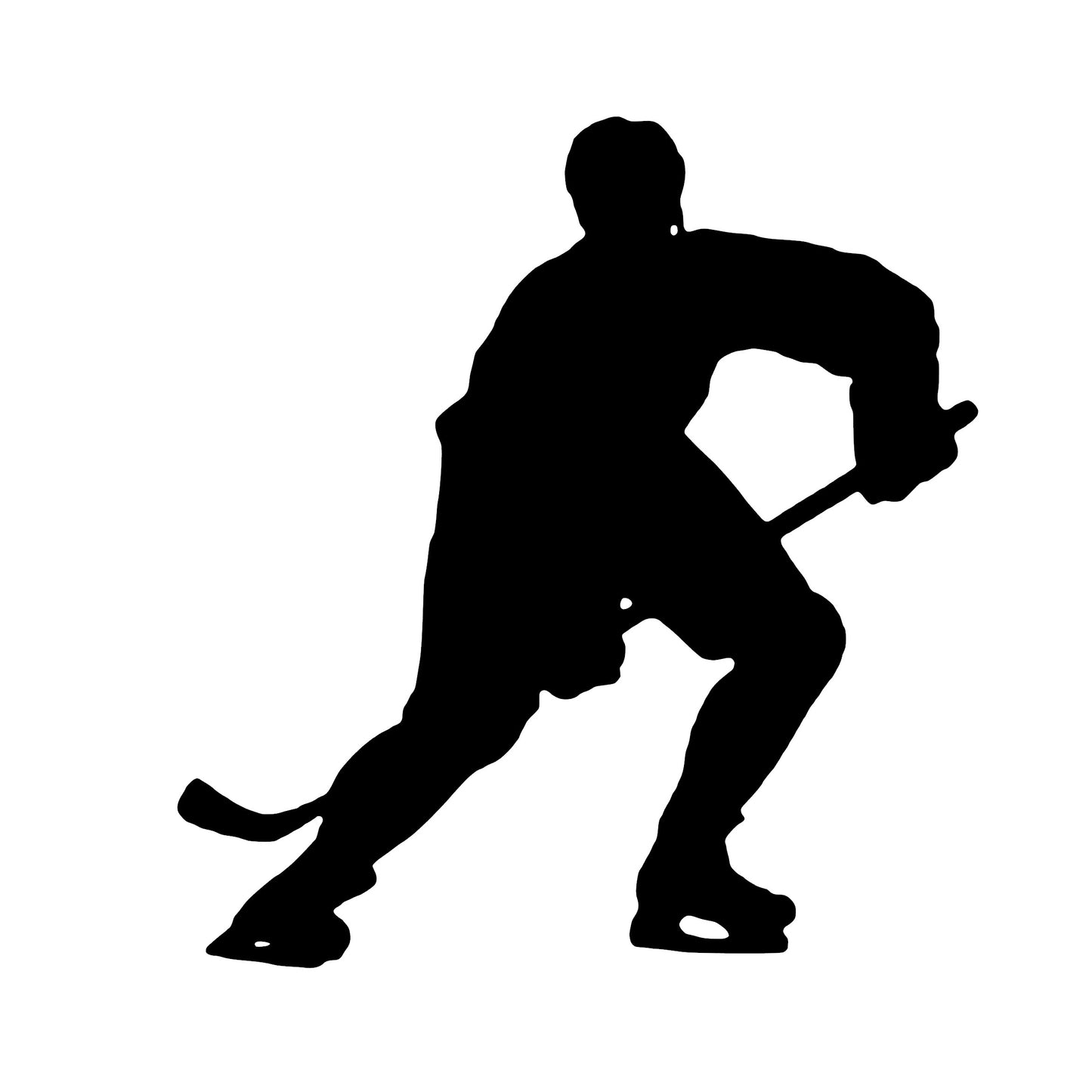 Hockey Player 2, Sticker Decal