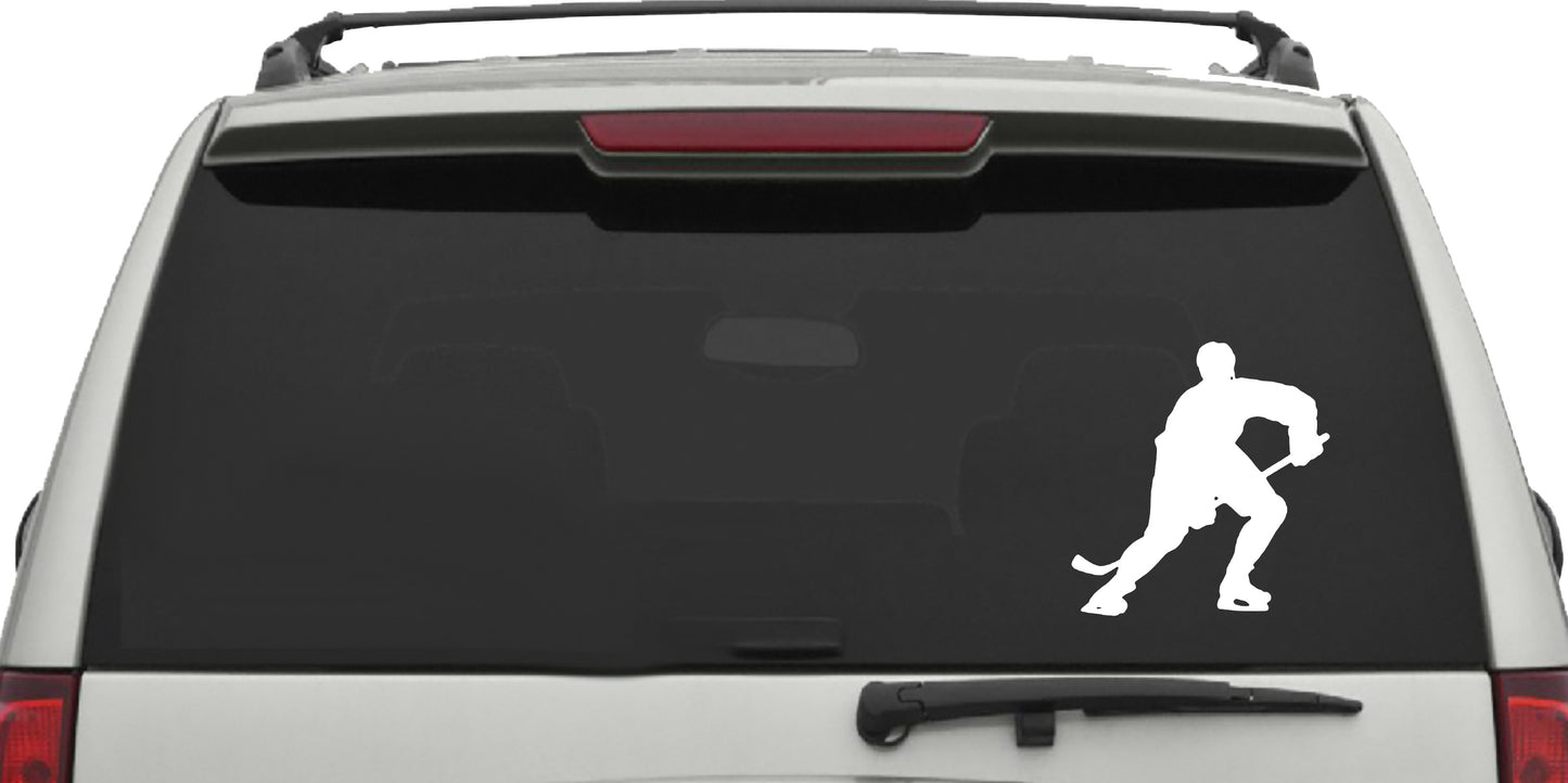 Hockey Player 2, Sticker Decal