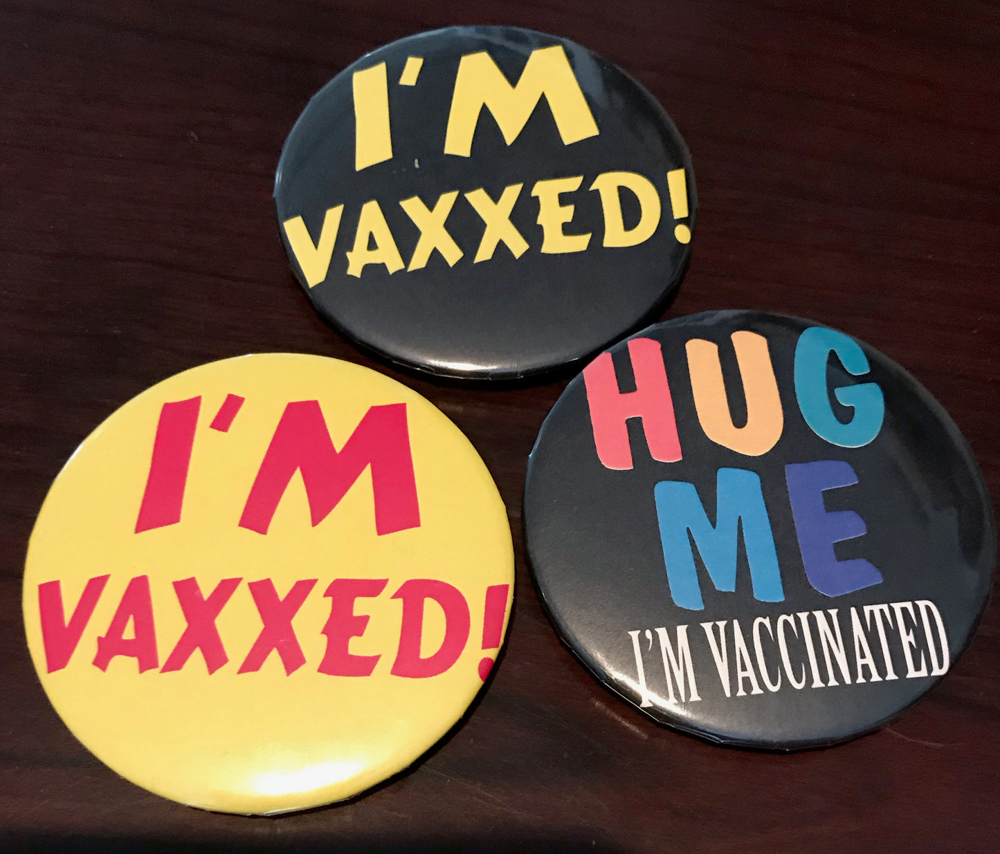 Single 2.25", Custom Button Pin, pinback, badge