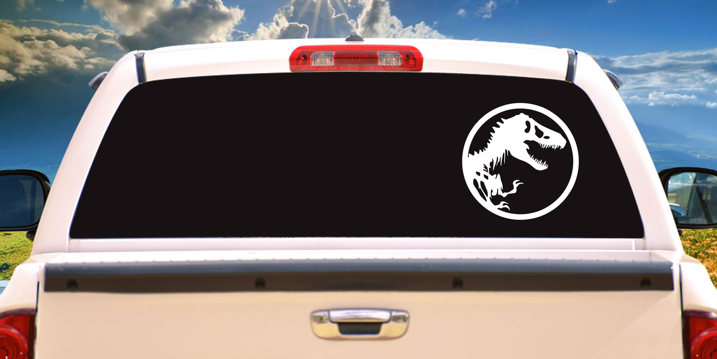 Jurassic, dinosaur, Decal Sticker