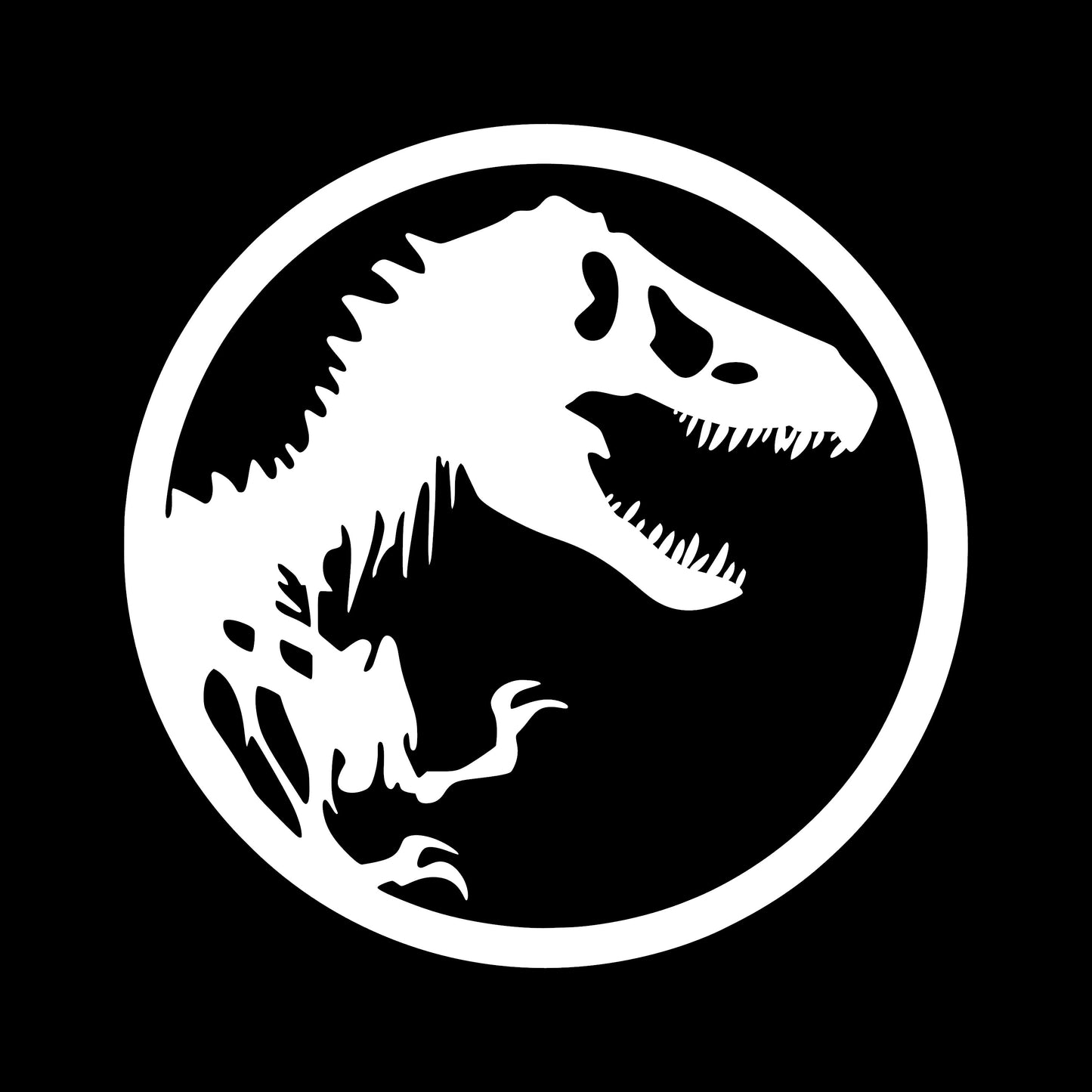 Jurassic, dinosaur, Decal Sticker