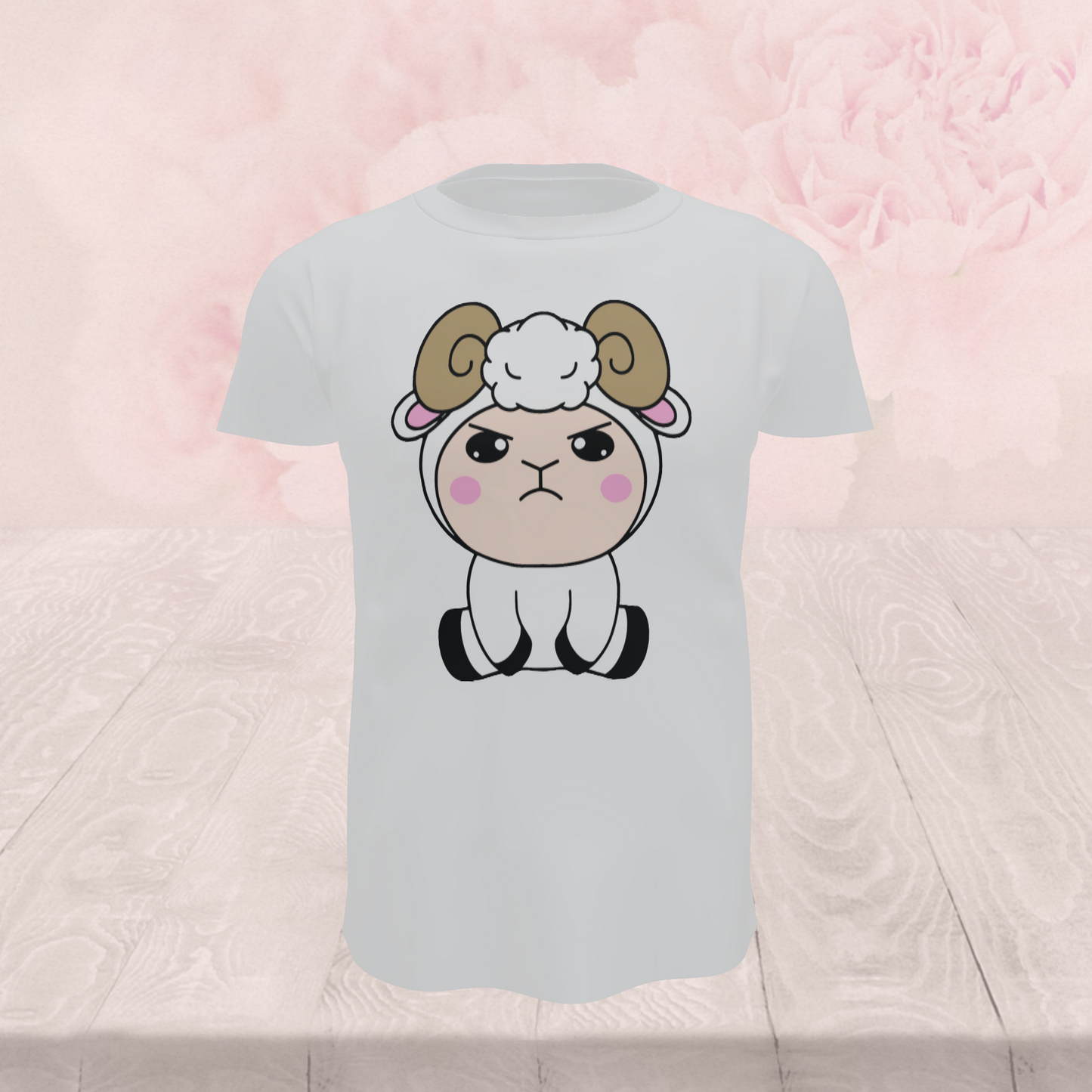 Cute Grumpy Kawaii 5 Pack, Frog, Koala, Zebra, Ram, Octopus, Digital PNG "File Only"
