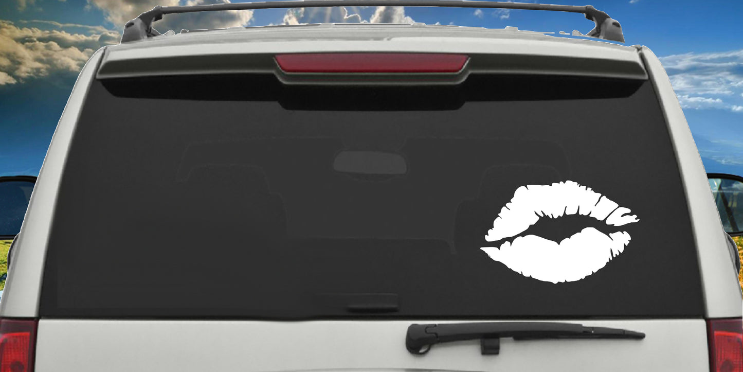 Lips Decal Sticker Sexy Kiss, Sticker Decal