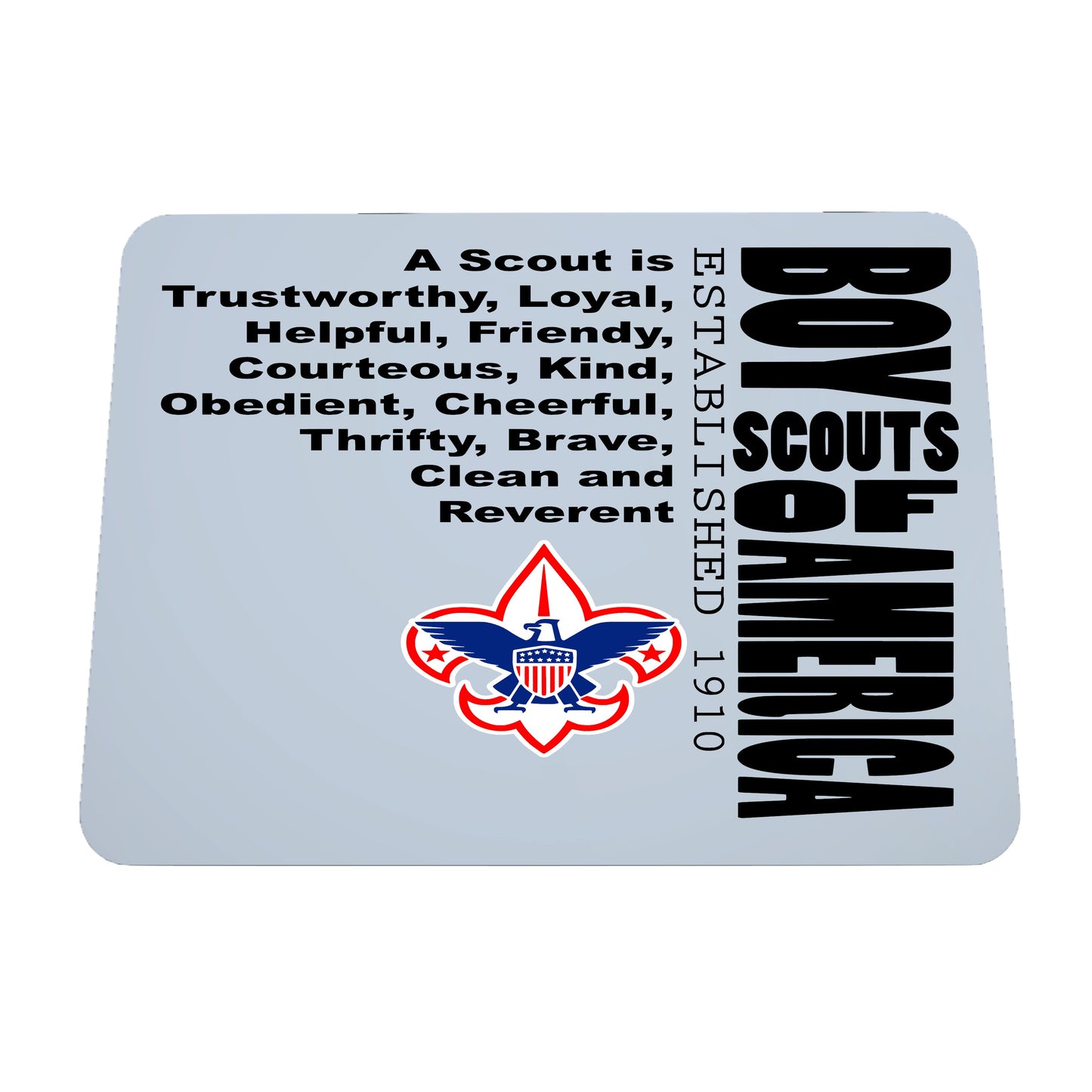 Boy Scouts of America, Scout Law, Mousepad