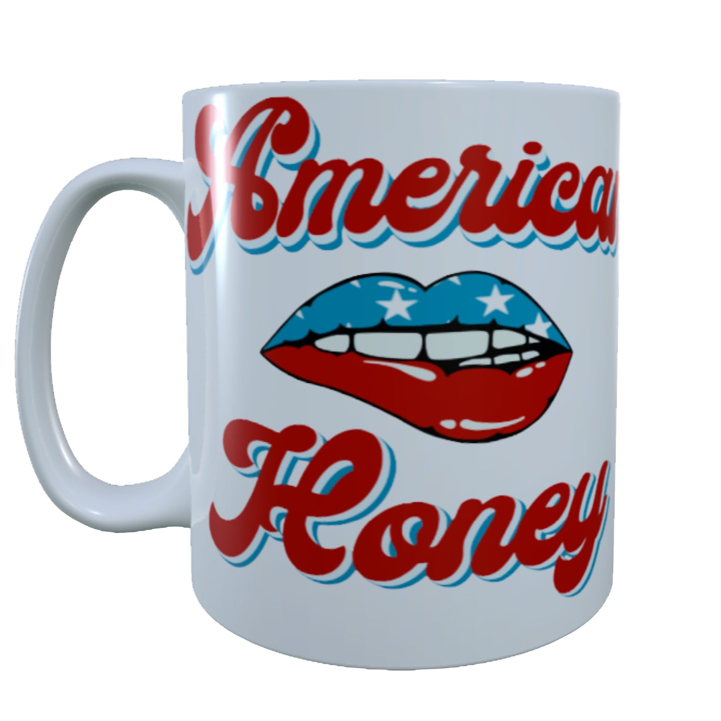 American Honey | Cherry Biting Lips,15 oz Mug