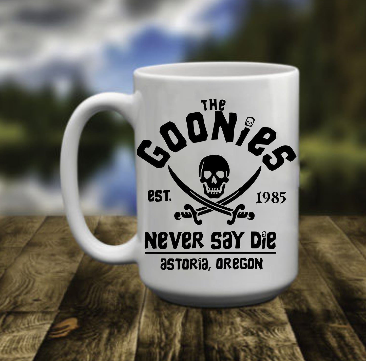 Goonies Never Say Die Pirate, 15 oz Mug