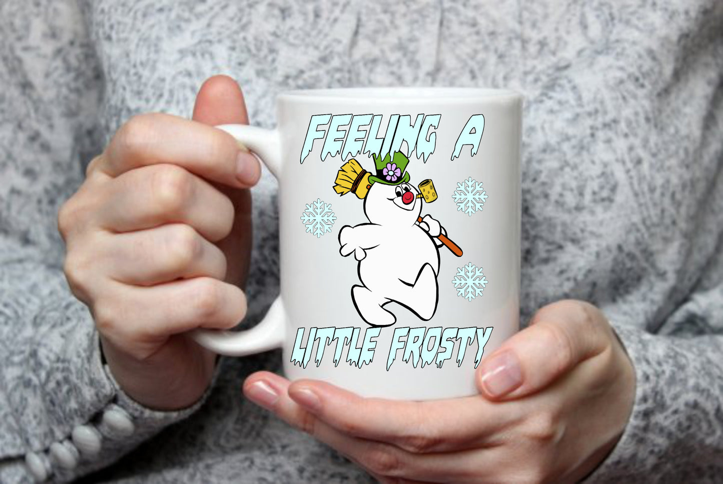 Feeling A Little Frosty, 15 oz Mug