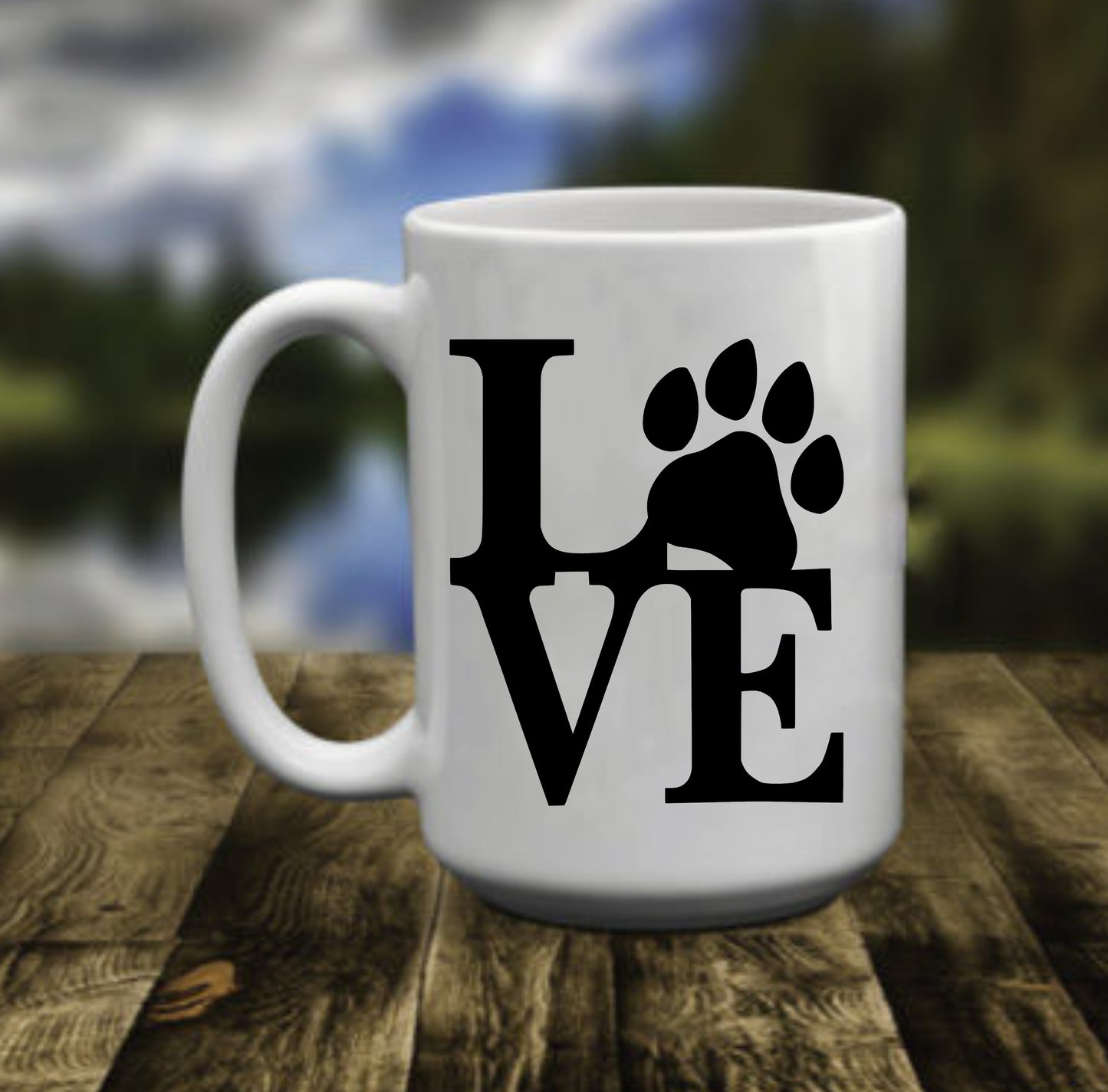 Love Paws, 5 oz Mug