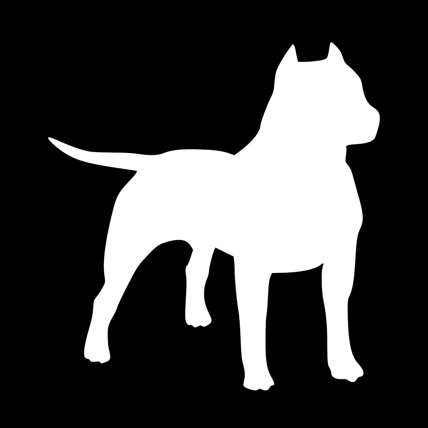 Pit Bull Terroir, Decal Sticker.