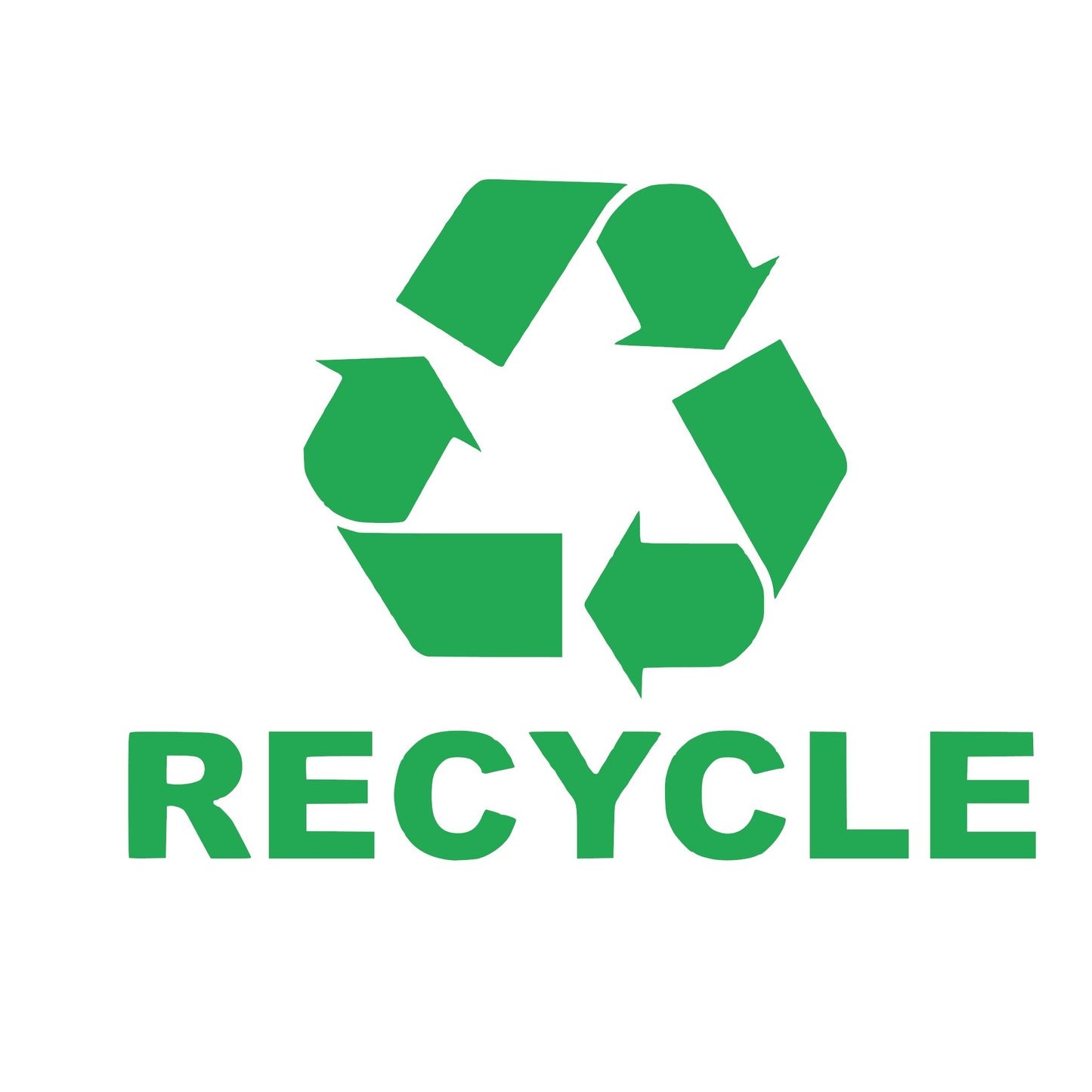 Recycle, Decal Sticker