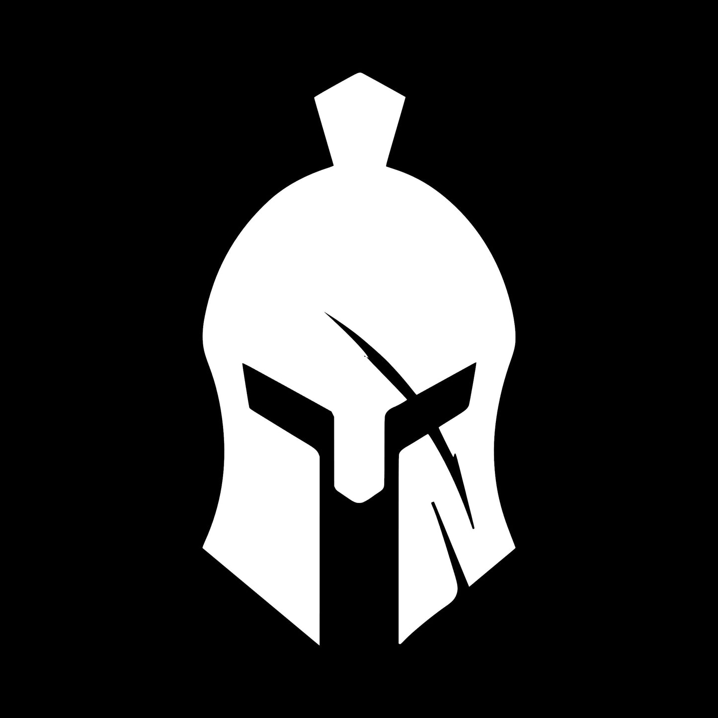 Roman Centurion Helmet, Decal Sticker