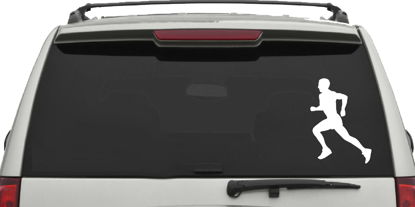 Runner Running, Sticker Decal