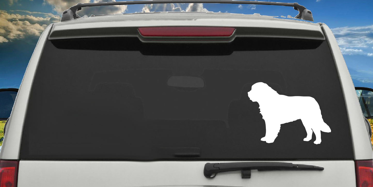 Saint Bernard Dog, Sticker Decal