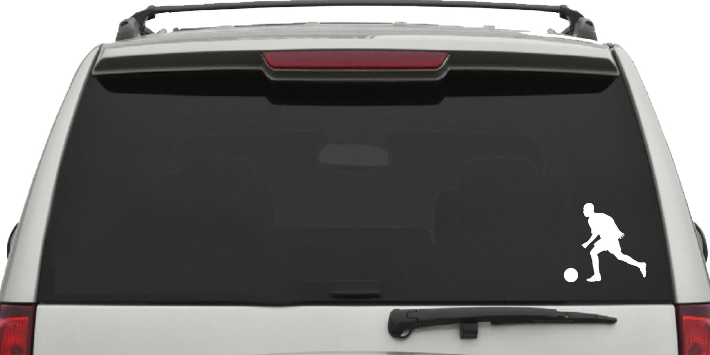 Soccer Player, Decal Sticker