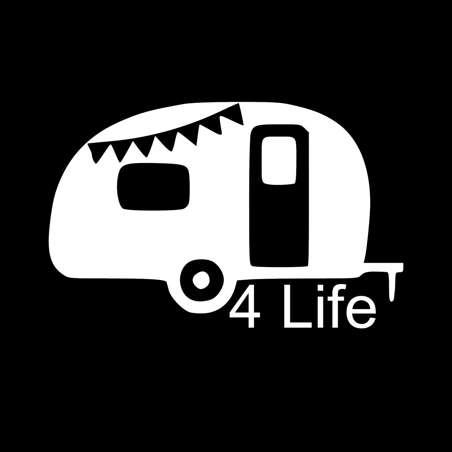 Trailer 4 Life, Decal Sticker