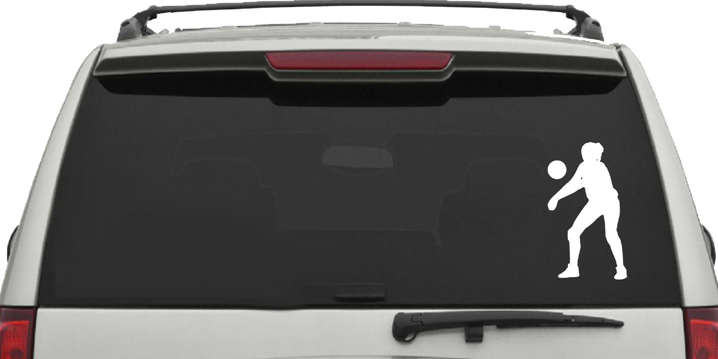 Volleyball Player, Decal Sticker