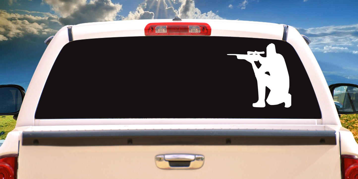Shooting hunting, Elk, Sticker Decal
