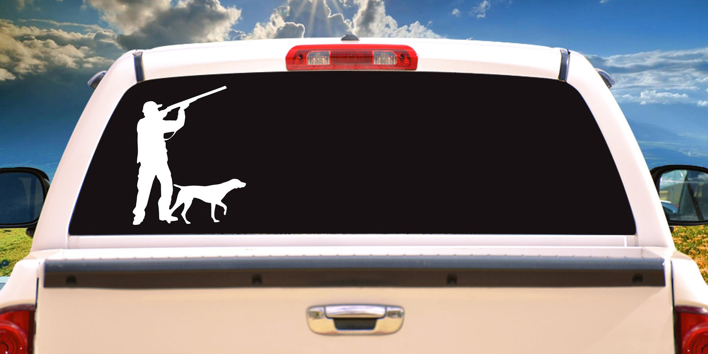Mallard Duck Hunting, Decal Sticker