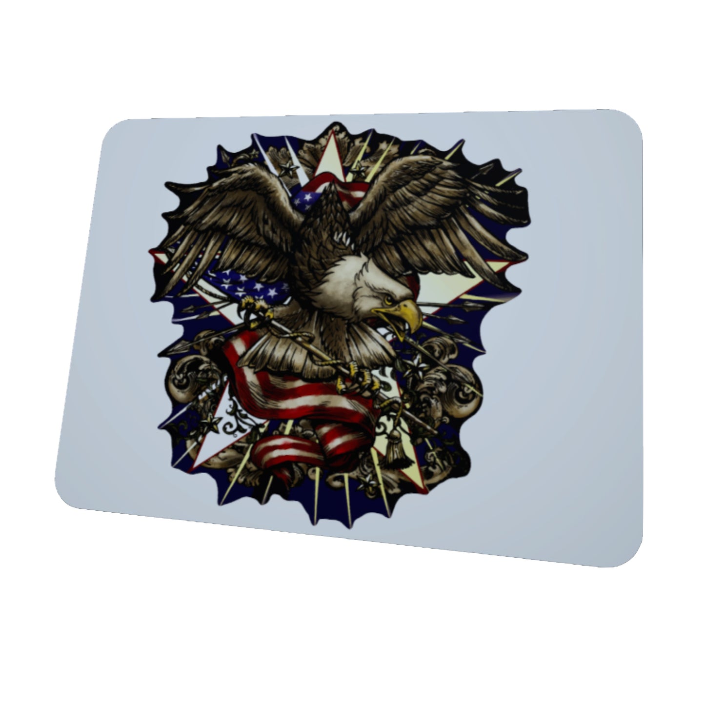 American Flag, Eagle, Mousepad