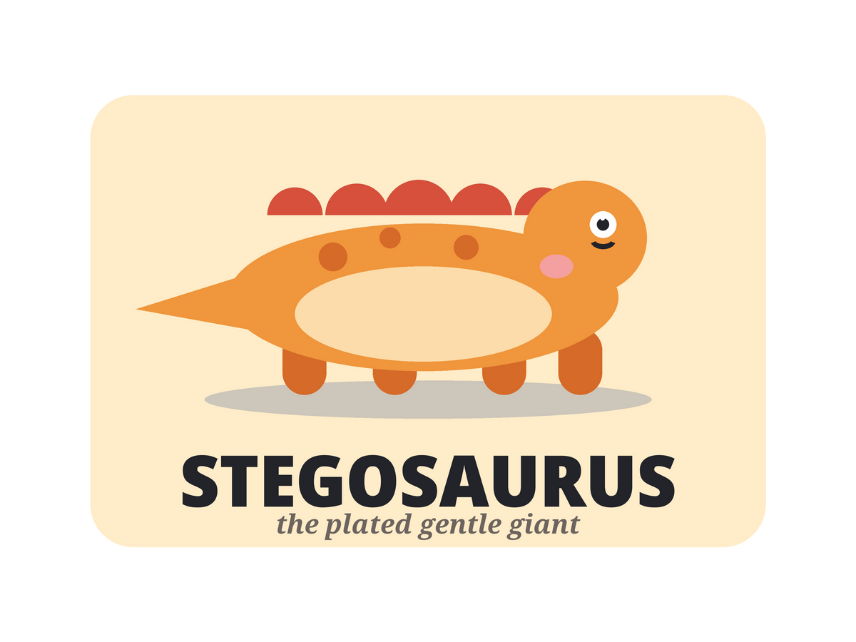 Dinosaur Sticker Pack for Kids