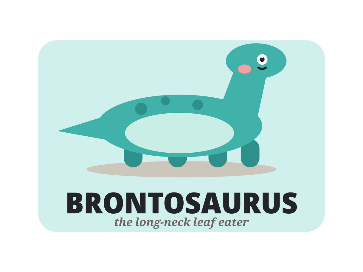 Dinosaur Party Favor Stickers