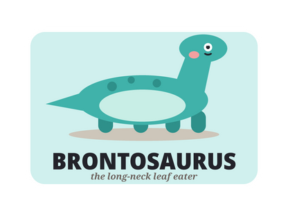 Dinosaur Party Favor Stickers