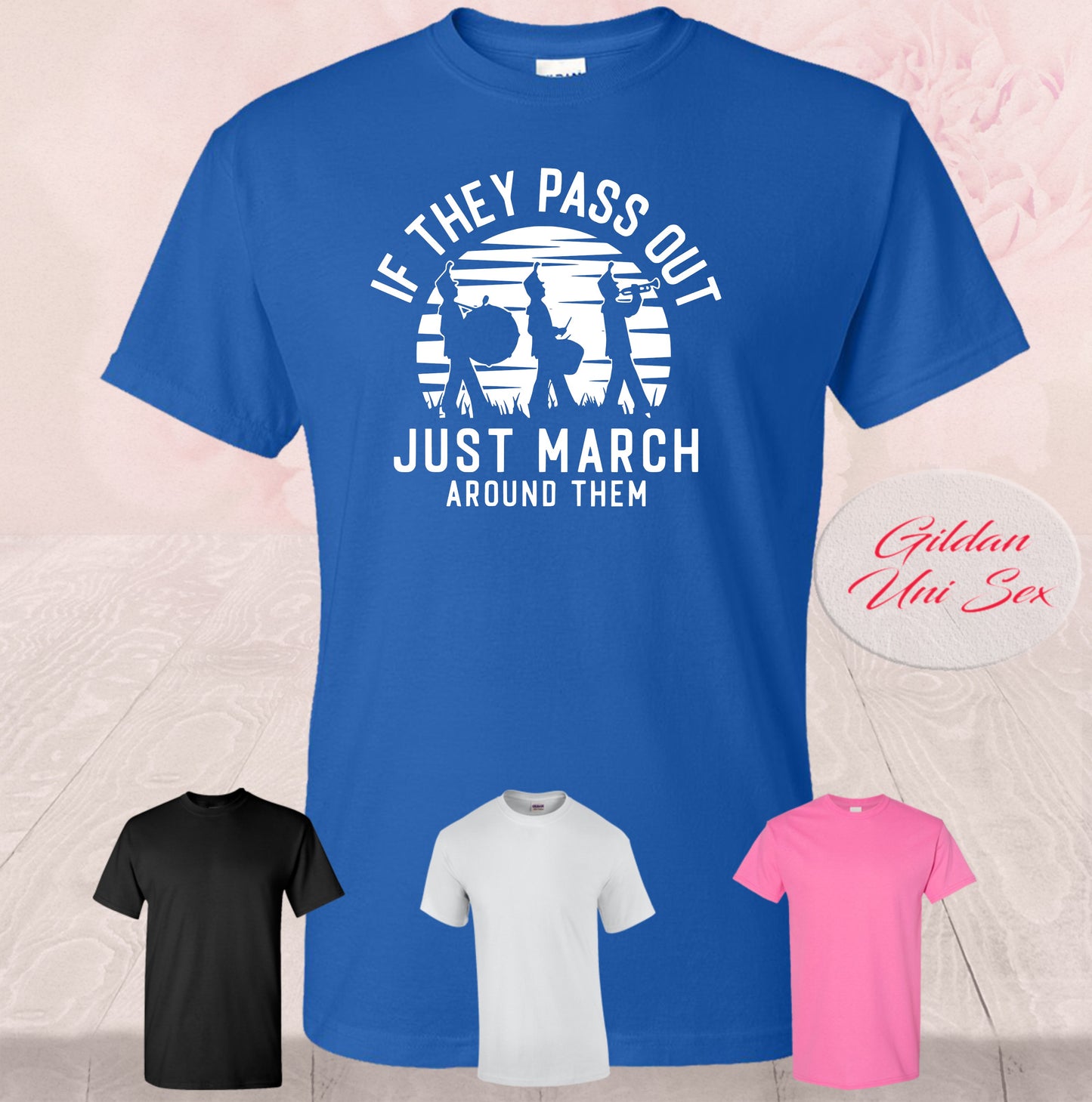 If They Passout March, Shirts