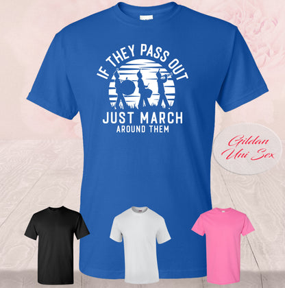 If They Passout March, Shirts