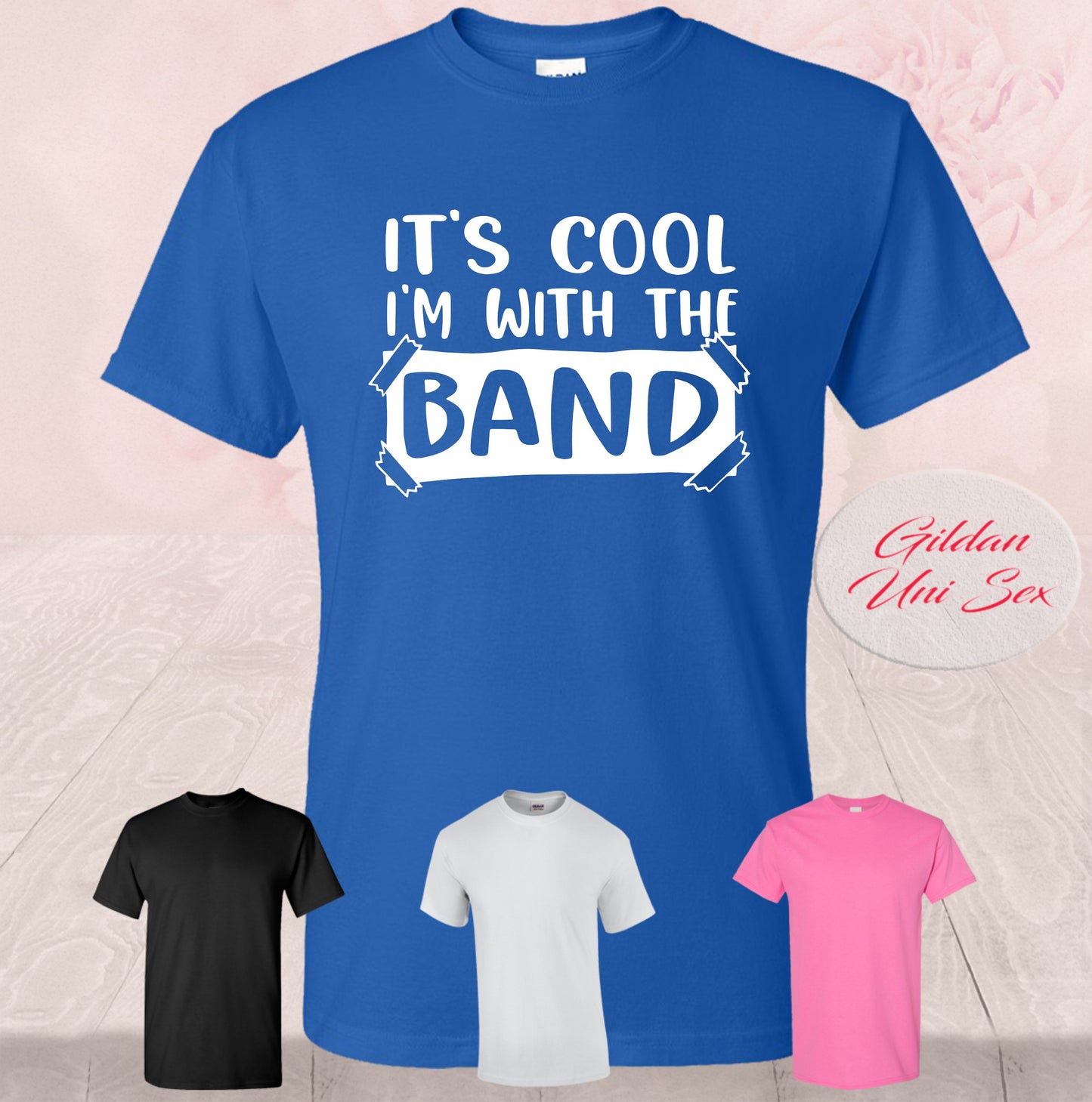 It's Cool, I'm with the band, Shirts