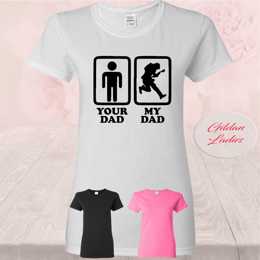 Your Dad My Dad Rock Star, Guitar Player, Shirts