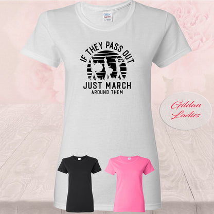 If They Passout March, Shirts