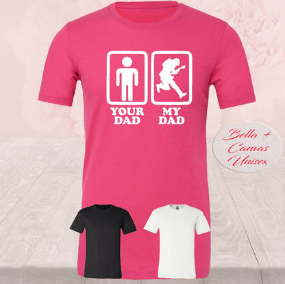 Your Dad My Dad Rock Star, Guitar Player, Shirts