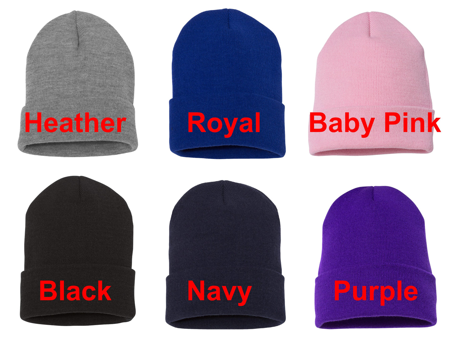 Embroidered KuF Beanies