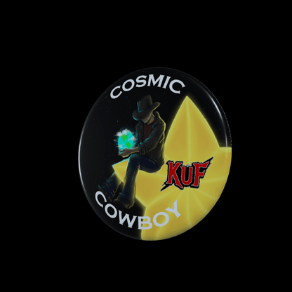 Kuf Cosmic Cowboy Pinback Button