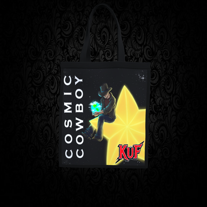 KuF Cosmic Cowboy Canvas 14L Tote Bags
