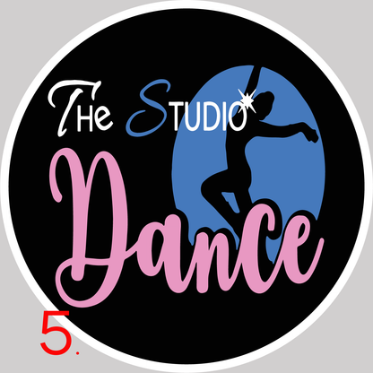 The Studio 5" & 3"  Stickers