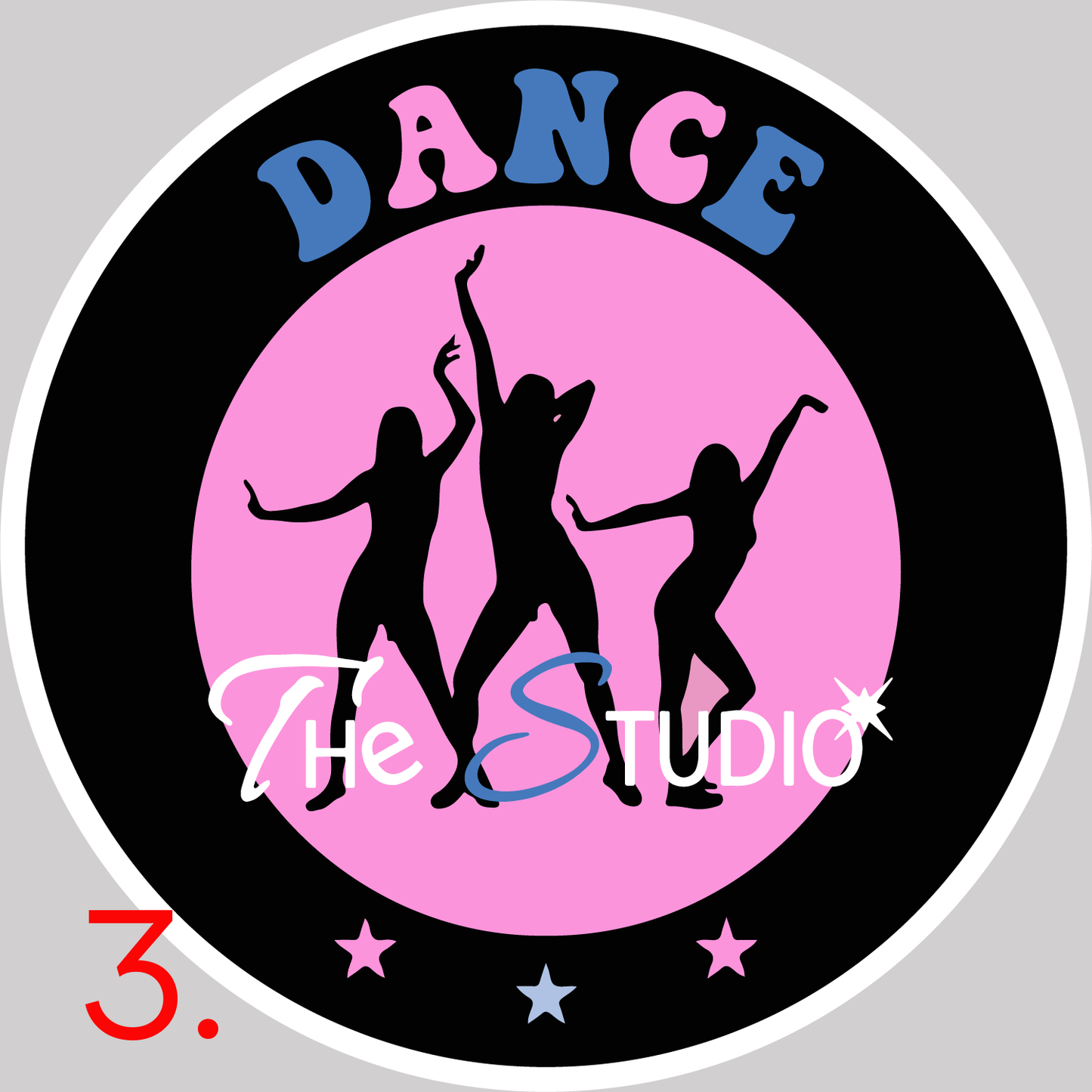 The Studio 5" & 3"  Stickers