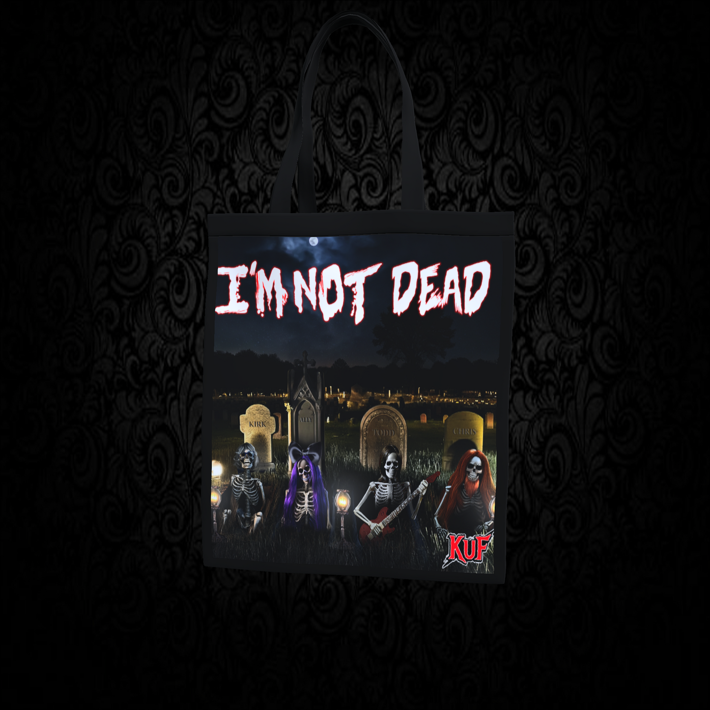 KuF I'm Not Dead  Canvas 14L Tote Bags